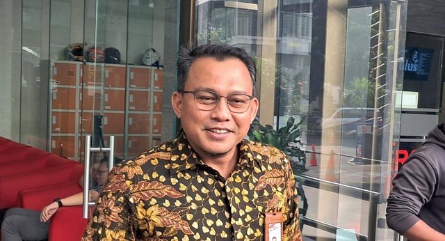 Jubir KPK Ali Fikri di Gedung KPK, Jakarta Selatan, Kamis (30/11/2023). Foto: Annisa Thahira Madina/kumparan