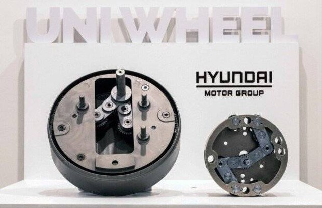 Hyundai dan Kia Group perkenalkan sistem Universal Wheel Drive System untuk mobilitas kendaraan berbasis listrik. Foto: Donga