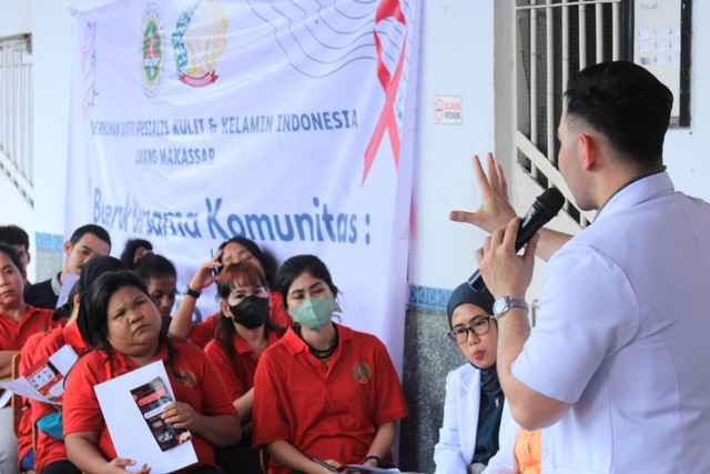 Kolaborasi Bersama PERDOSKI, Rutan Makassar Gelar Sosialisasi HIV/AIDS ...