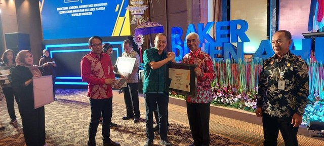 Gencar Publikasikan Layanan AHU, Kemenkumham Jateng Sabet Penghargaan Terbaik I Konten Kreatif, Foto : Humas Lapas Batu