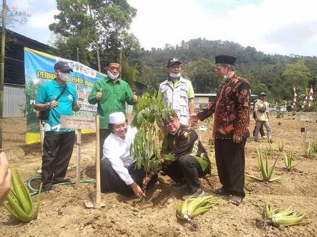 Lembaga Pengembangan Pertanian Nahdlatul Ulama (LPPNU) Kebumen kini tengah merintis Agrowisata