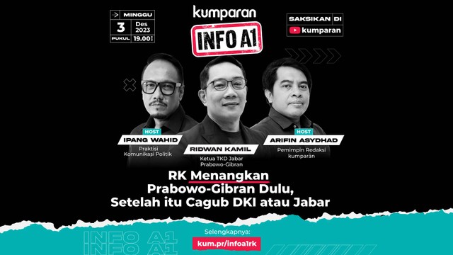 Info A1 Ridwan Kamil. Foto: kumparan