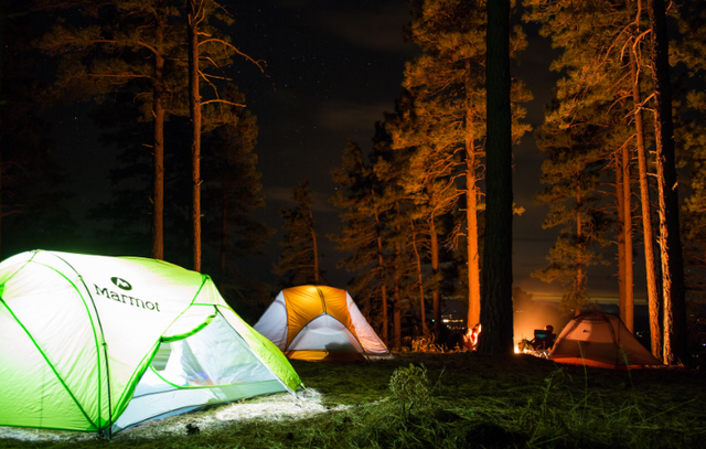 Ilustrasi sewa tenda camping bandung. Sumber: Unsplash/Tommy Lisbin