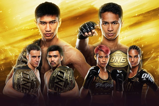 ONE Friday Fights 46 persembahkan tiga laga kejuaraan dunia. Foto: ONE Championship