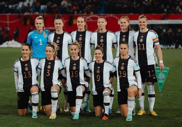 Timnas Wanita Jerman di UEFA Women's Nations League 2023. Foto: Instagram/@dfb_frauenteam