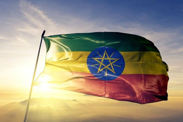 bendera Ethiopia sumber: istock.com