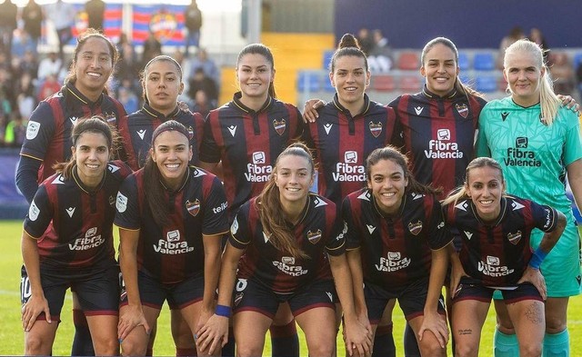 Tim wanita Levante UD, klub asal Spanyol. Foto: Instagram/@levanteudfemenino