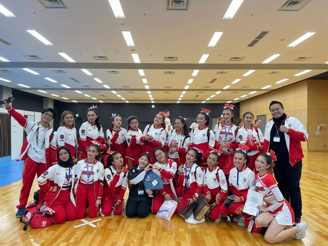 LSPR Wilderbeast: Juara Tunggal Cheerleading World Indonesia di Jepang 2023!