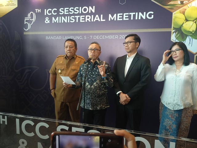 Lampung Dipercaya Jadi Tuan Rumah Pertemuan Komunitas Kelapa Internasional