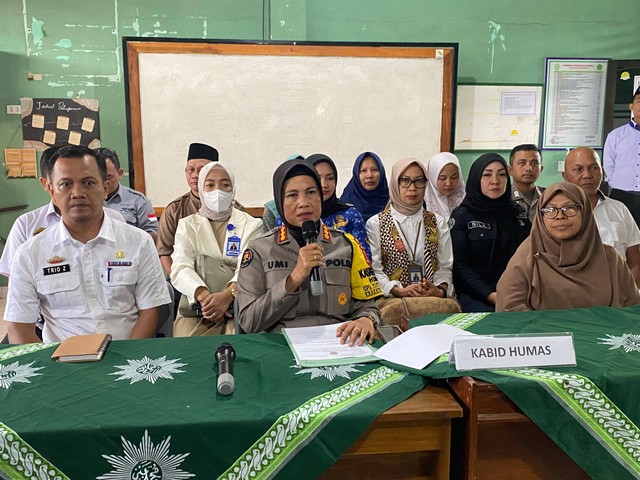 Kabid Humas Polda Lampung, Kombes Pol Umi Fadillah Astutik. | Foto: Sinta Yuliana/Lampung Geh