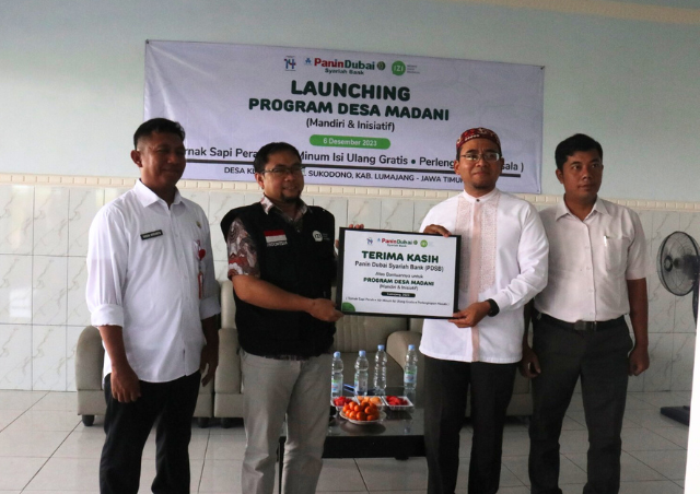 Peresmian Program Desa Madani di Lumajang Kolaborasi PDSB & IZI Jatim