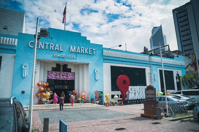 Ilustrasi Central Market Kuala Lumpur. Sumber: Unsplash/Johen.