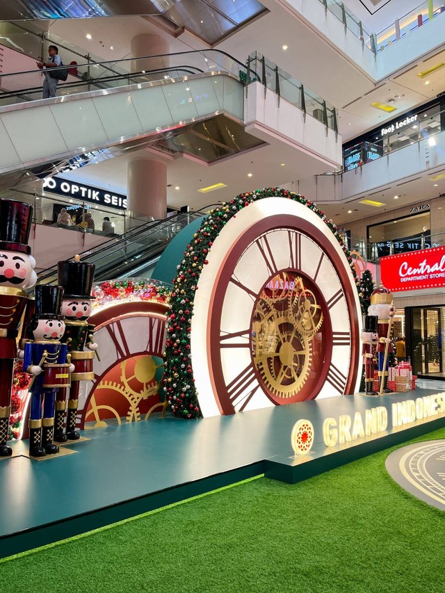 Grand Indonesia hadirkan dekorasi khas Kota New York untuk sambut Natal. Foto: Grand Indonesia