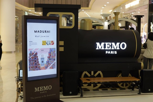 Memo Paris membuka pop-up store di Senayan City, Jakarta Pusat, hingga 17 Desember 2023. Foto: C&F Store