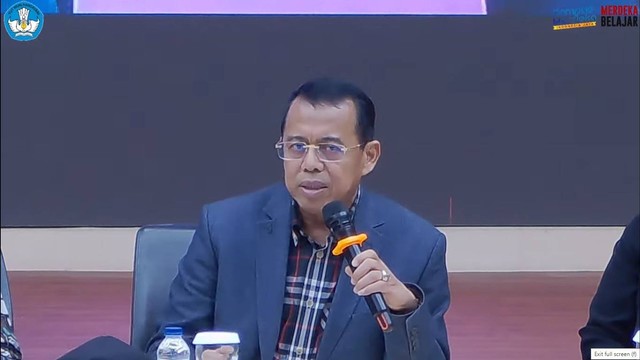 Ketua Umum Tim Penanggung Jawab SNPMB Pro Ganefri, Ph.D. Foto: YouTube/SNPMB