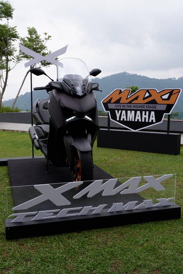Yamaha XMAX Tech Max. Foto: Aditya Pratama Niagara/kumparan