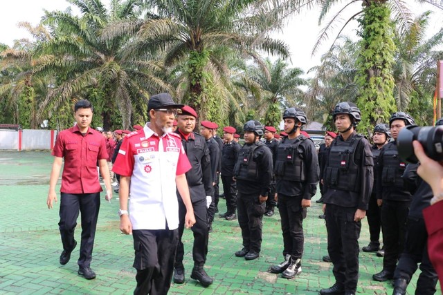 Dipimpin Inspektur Jenderal Kemenkumham RI, Jajaran Kanwil Kemenkumham Riau...