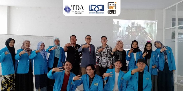 Kolaborasi  STAI An Najah Indonesia Mandiri Sidoarjo dan TDA Sidoarjo. dok/tda Sidoarjo