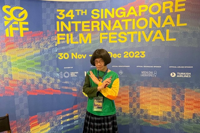 Natasha Tontey dalam gelaran Singapore International Film Festival 2023. Foto: kumparan