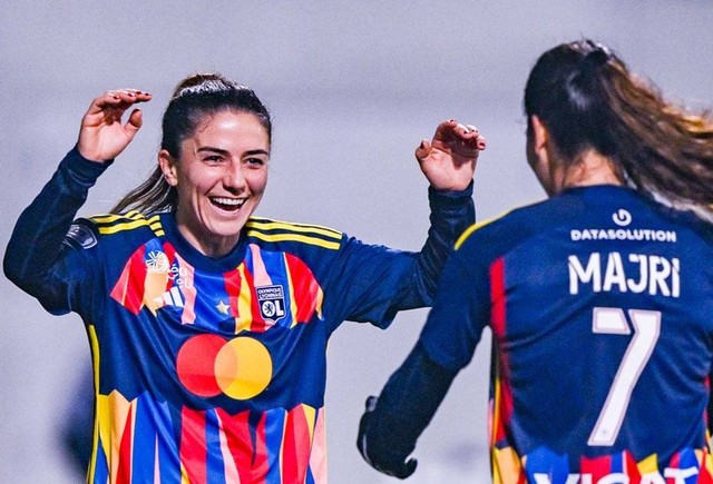 Lyon menang 5-0 atas LOSC di Liga Spanyol Wanita pekan ke-10. Foto: Instagram/@olfeminin