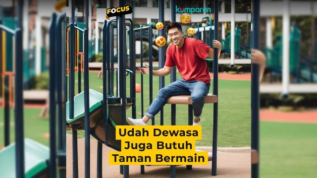 Cover collection Focus udah dewasa juga butuh teman bermain. Foto: kumparan