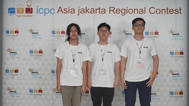 Tim Rigor Mormist Fakultas Ilmu Komputer Universitas dalam ajang ICPC Asia Regional Jakarta 2023