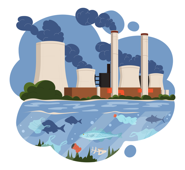 Ilustrasi polusi karbon. Foto: Shutterstock