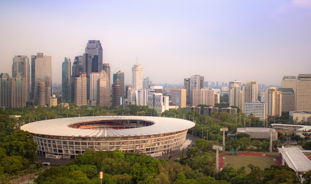 Lokasi parkir GBK. Sumber: Unsplash/Dino Januarsa