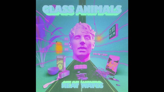 Ilustrasi cover lagu Heat Waves oleh Glass Animals. Foto: YouTube/GlassAnimalsVEVO