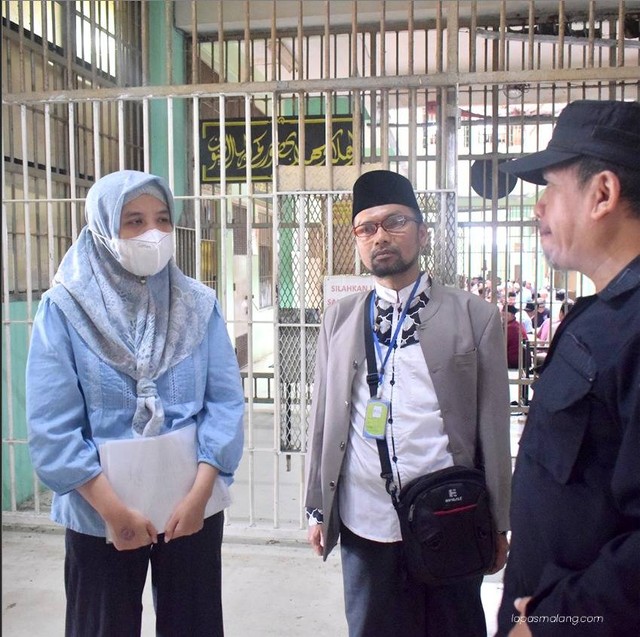 Monitoring Kurikulum PP At Taubah Lapas Kelas I Malang ( dok Humas Lapas Kelas I Malang)