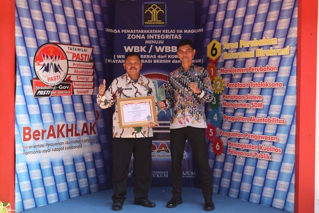 Sukseskan WBK Lapas Magelang, Pokja 4 Tingkatkan Akuntabilitas Kinerja