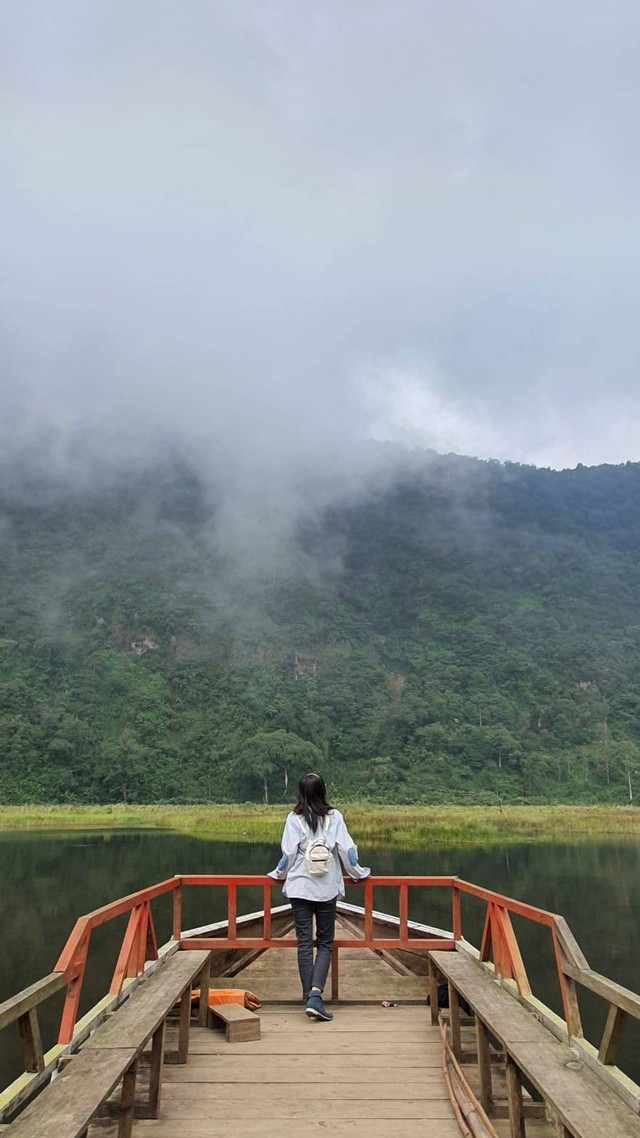 Spot foto yang cantik dengan latar belakang aestethic