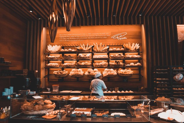 Bakery di Bali. Foto hanya ilustrasi, bukan tempat sebenarnya. Sumber: Unsplash/andy li