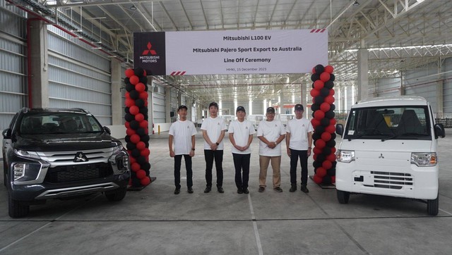 Mitsubishi Motors Corporation memulai produksi lokal mobil listrik niaga Mitsubishi Minicab MiEV atau L100 EV di Indonesia. Foto: Mitsubishi Motors