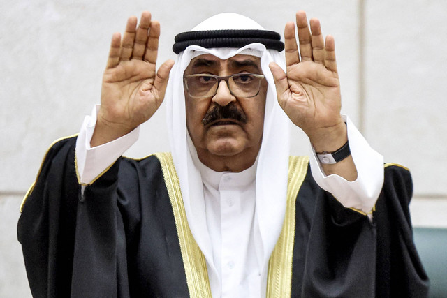 Emir baru Kuwait, Sheikh Meshal al-Ahmad al-Jaber al-Sabah. Foto: Yasser Al-Zayyat/AFP