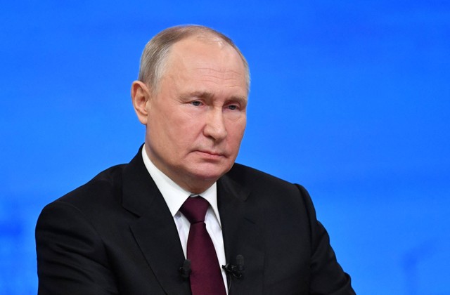 Presiden Rusia Vladimir Putin. Foto: Alexander Zemlianichenko / POOL / AFP