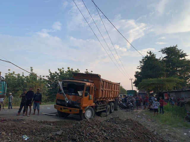 Kecelakaan Truk Tambang di Parung Panjang Foto: Dok. Istimewa