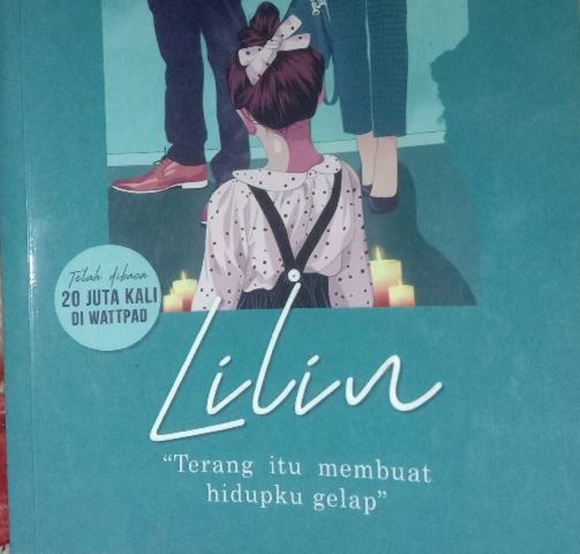 Cover Novel Lilin karya Saniyyah Putri Salsabila Said. Sumber gambar: Gambar pribadi