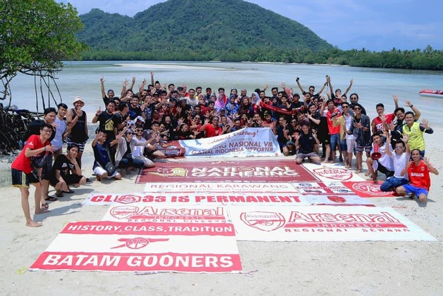 Arsenal Indonesia Suporter: Wadah Silaturahmi Fans Arsenal di Lampung