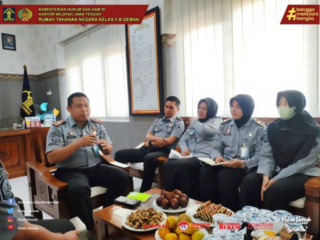 Perkuat Kinerja Tim Humas, Rutan Demak Lakukan Penguatan