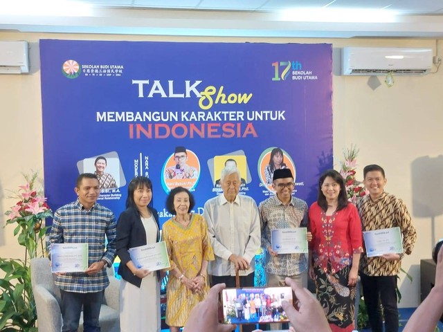 Talkshow Membangun Karakter untuk Indonesia oleh Sekolah Budi Utama Yogyakarta. Foto: istimewa