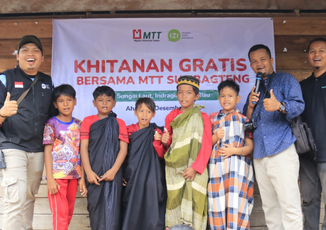 Khitan Gratis Wilayah 3 T Indragiri Hilir Kolaborasi MTT Sumbateng & IZI Riau