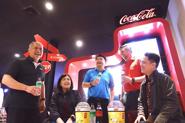 Peluncuran Coca-Cola 'Reborn Area' di CGV Cinemas Central Park pada Senin (11/12/2023). Foto: Dok. Coca-Cola