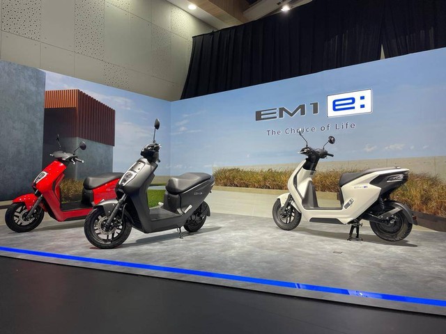 Motor listrik Honda EM1 e: dan EM1 e: PLUS meluncur di Indonesia (21/12/2023). Foto: Sena Pratama/kumparan