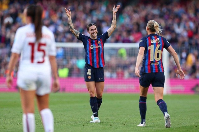 Pemain Barcelona Femeni, Mapi Leon. Foto: Aset: Instagram/@marialeonn16