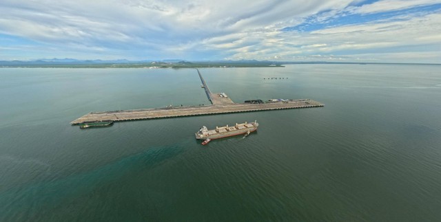 Terminal Kijing Pelabuhan Potianak yang terletak di Kabupaten Mempawah, Kalimantan Barat. Foto: Pelindo