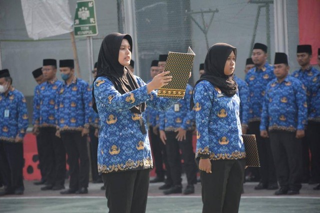 Upacara Hari Ibu ( dok Humas Lapas Kelas I Malang)