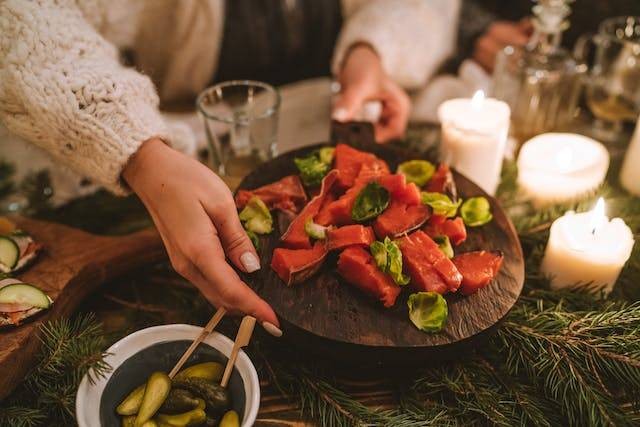 Ilustrasi makanan Natal. Foto: Pexels. 