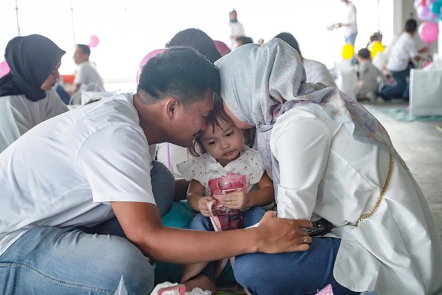 Suasana keseruan kumparan playdate desember di Pejaten Mall, Jakarta, Sabtu (23/12). Foto: Jamal Ramadhan/kumparan