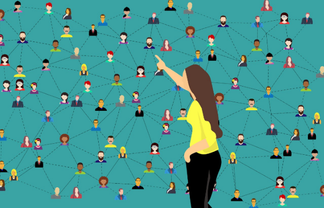 Ilustrasi fungsi komunikasi bisnis. Sumber foto: pixabay/Mohamed_hassan